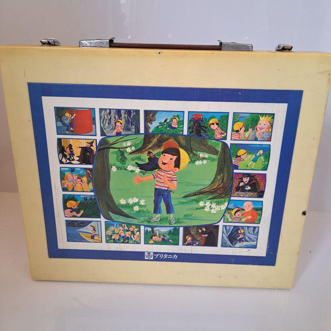 紙芝居 モクモク村のけんちゃん ブリタニカ 英語 知育玩具 昭和レトロ