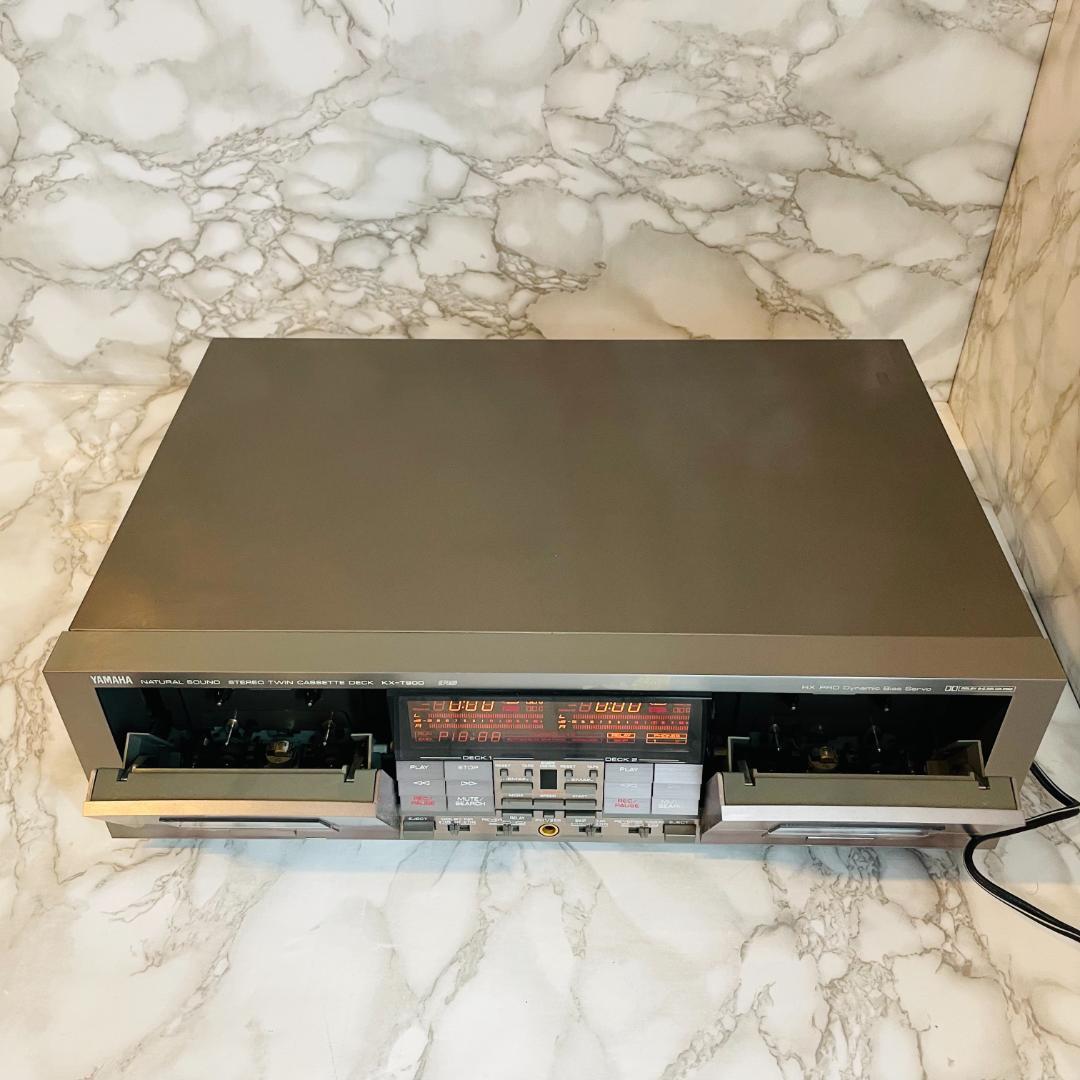 YAMAHA ツインリバースカセットデッキ KX-T900 チタンカラー - メルカリ