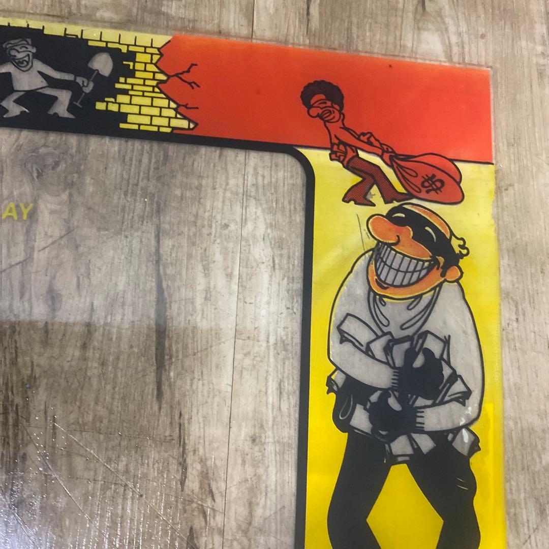 ID:7464 昭和レトロ ゲーム筐体パネル 当時物