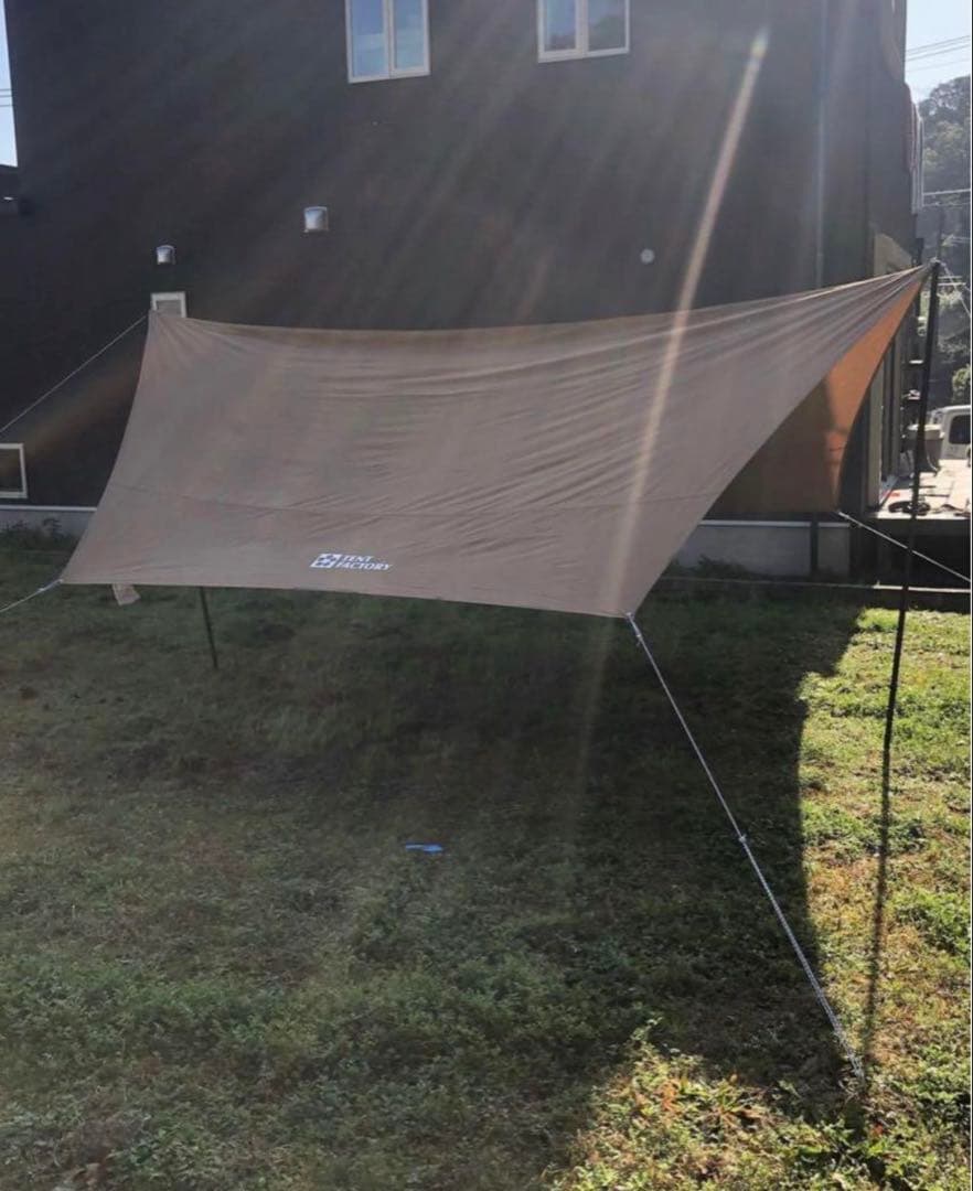 TENT FACTORY TCタープ 収納バッグ付き ポール2本もお付けします！ EIZERCAMP タープポール | 2本セット - コウメイー自転車の一勝堂