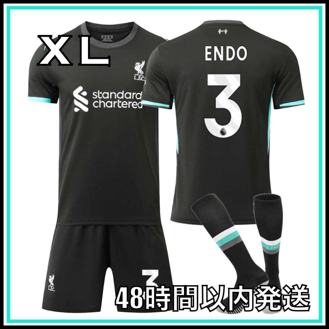 XLサイズ 24-25年 リバプール 遠藤航 ユニフォーム レプリカ - メルカリ