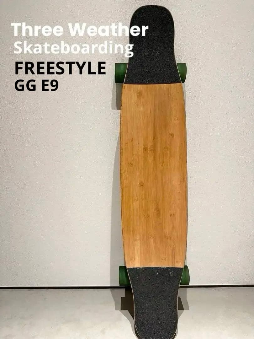 Three Weather ロングスケートボード 旧モデル スケートボード デッキ THREE WEATHER スリーウェザー デッキ