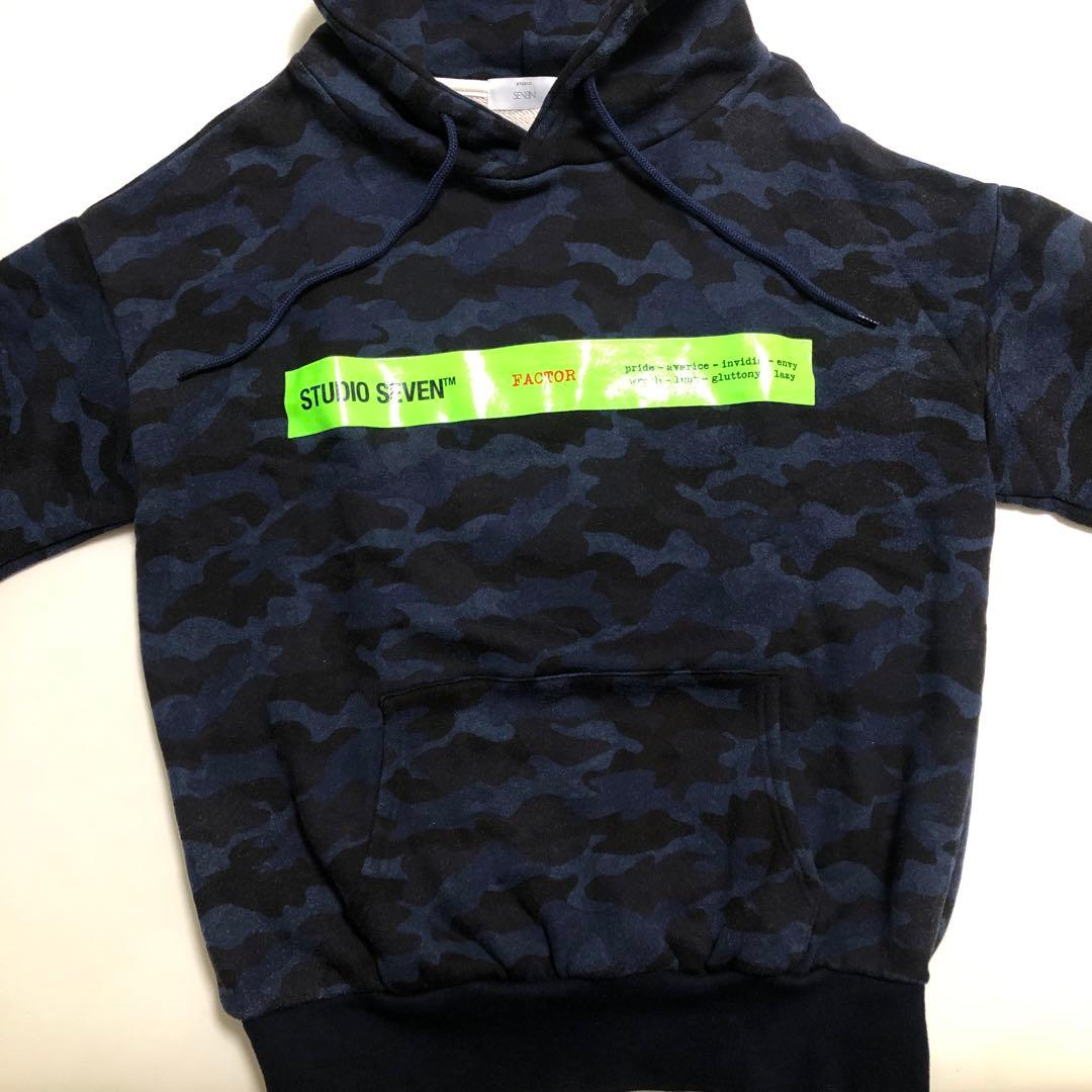 三代目 NAOTO STUDIO SEVEN 迷彩 パーカー