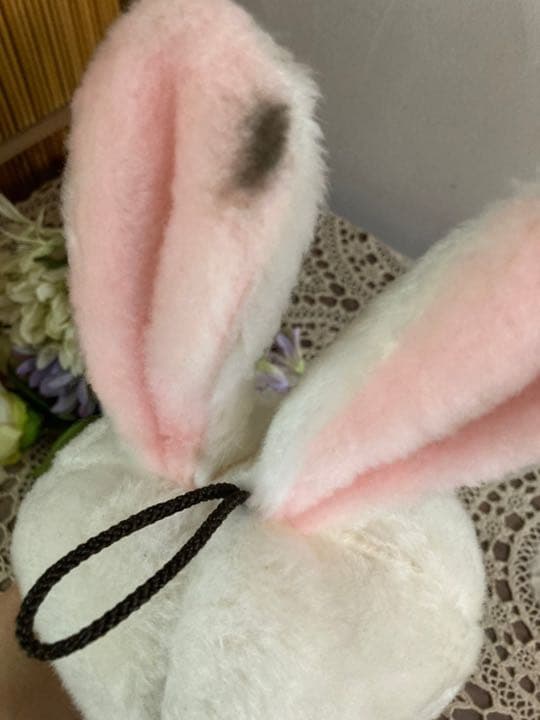 脚長 うさぎ ぬいぐるみ 昭和レトロ 当時物 インテリア レトロポップ