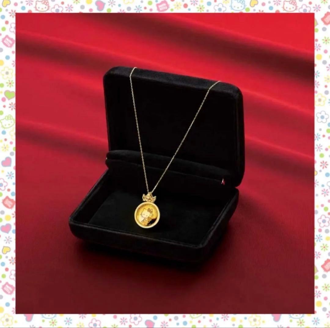 ツ*メ様 ハローキティ 50周年記念　純金ネックレス