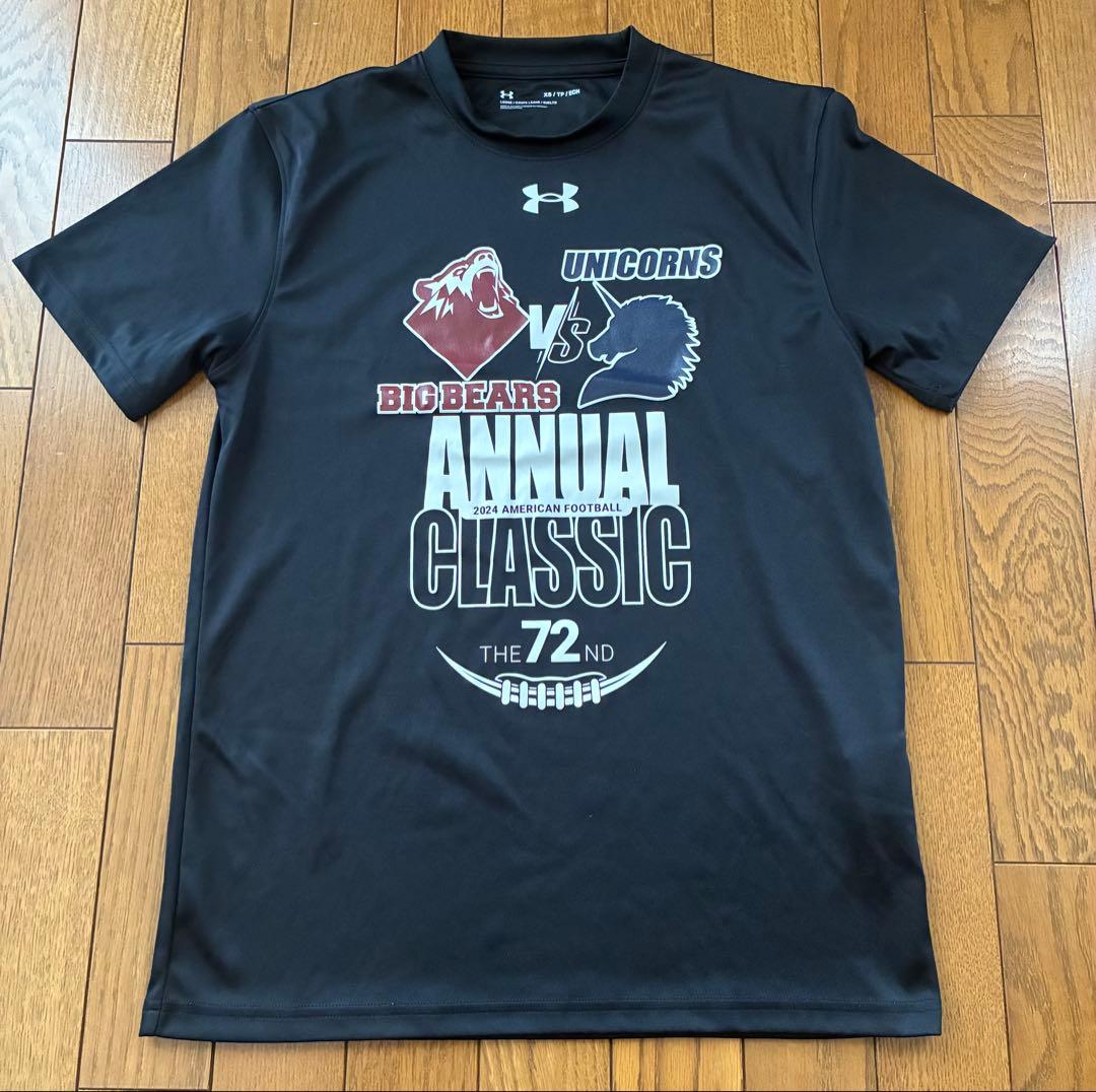 UnderArmour 早慶戦 アメフト Tシャツ XS 早稲田 慶應 - メルカリ