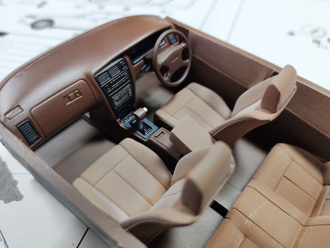 フジミ模型 プラモデル 1/24 90マークⅡグランデ 完成品