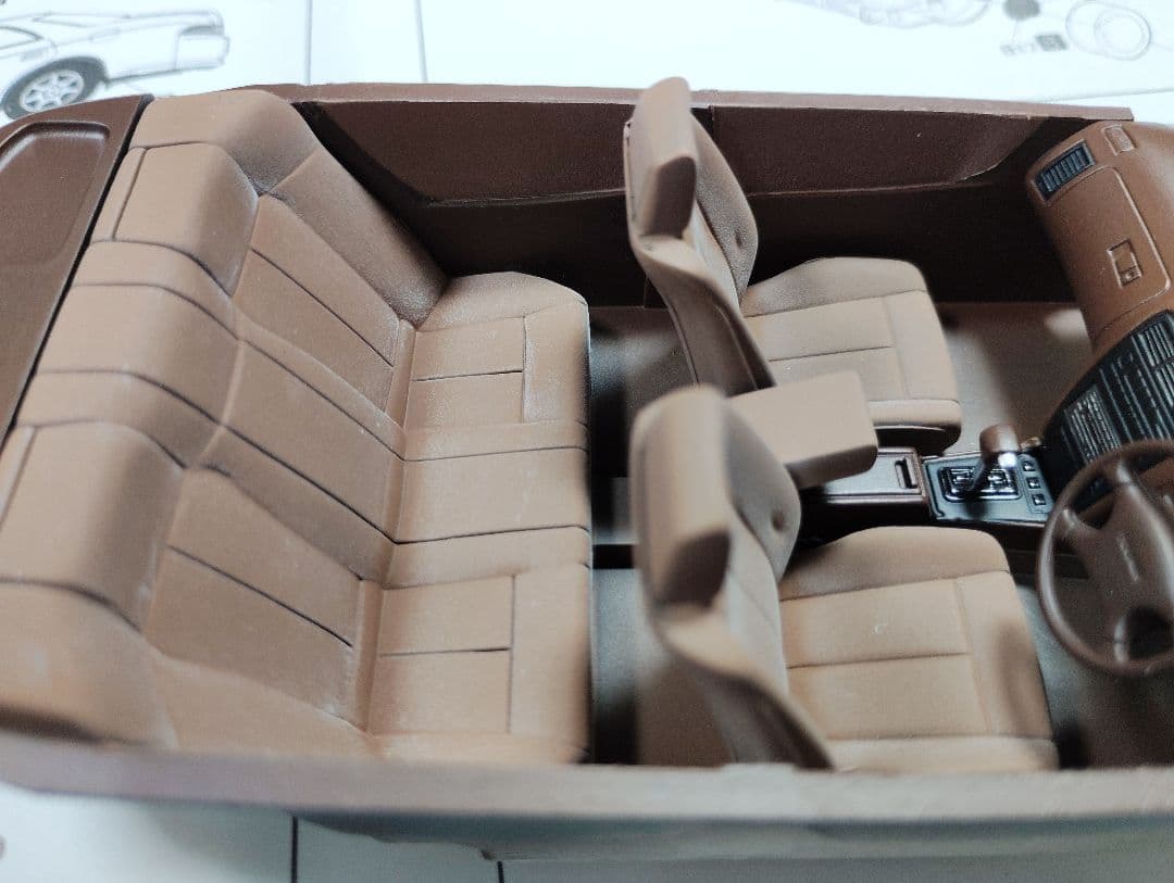 フジミ模型 プラモデル 1/24 90マークⅡグランデ 完成品