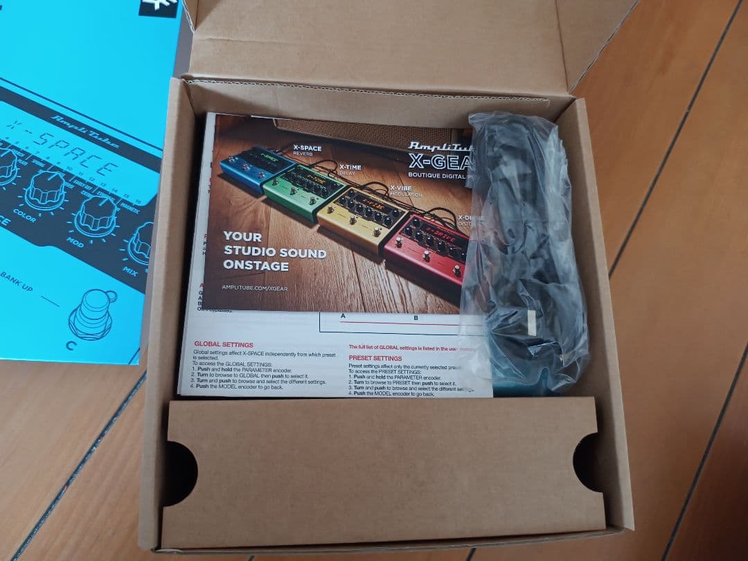 IK Multimedia AmpliTube X-SPACE ペダル リバーブ