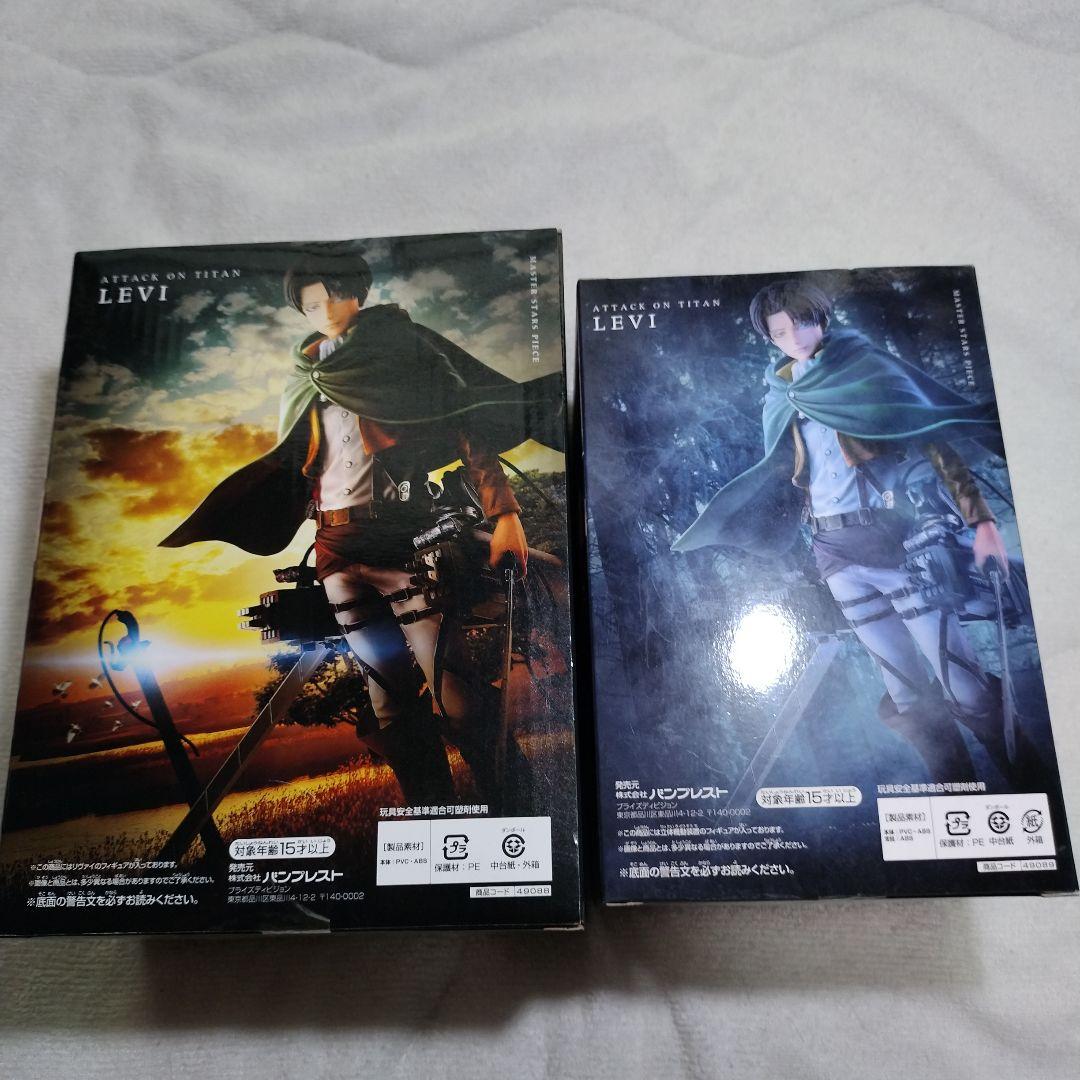 進撃の巨人 MASTER STARS PIECE リヴァイ＆専用立体機動装置。