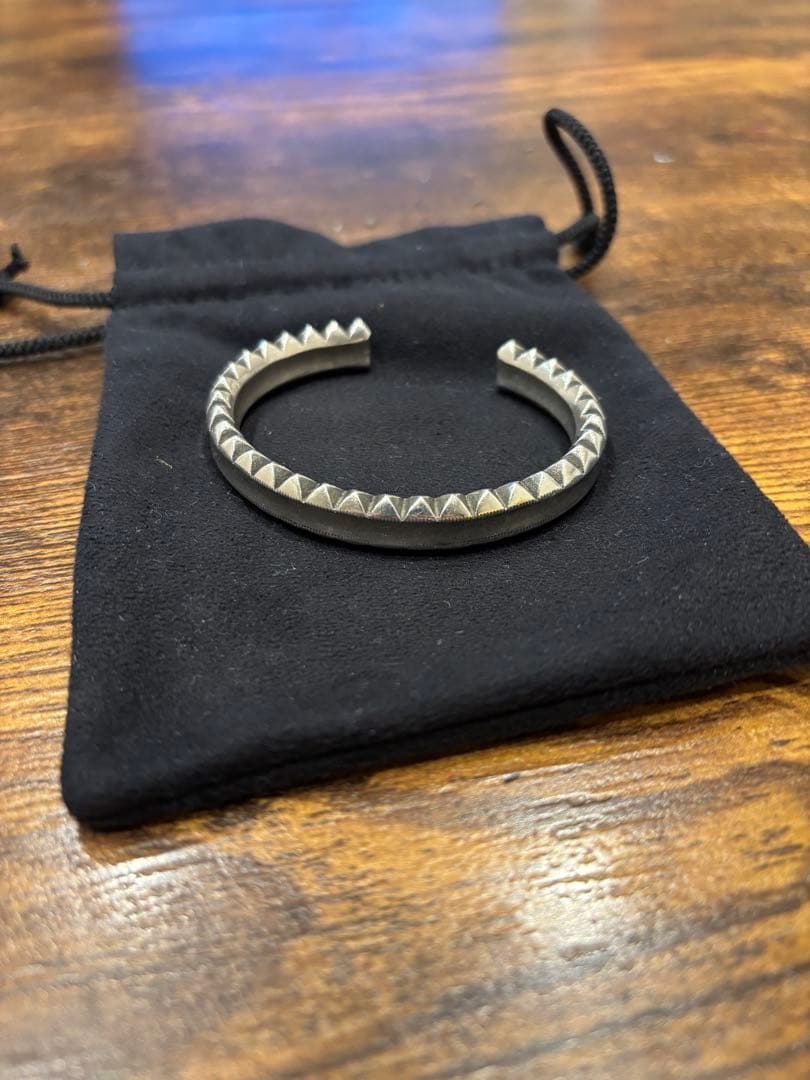 nonnative W STUDS BANGLE 925 SILVER END - メルカリ