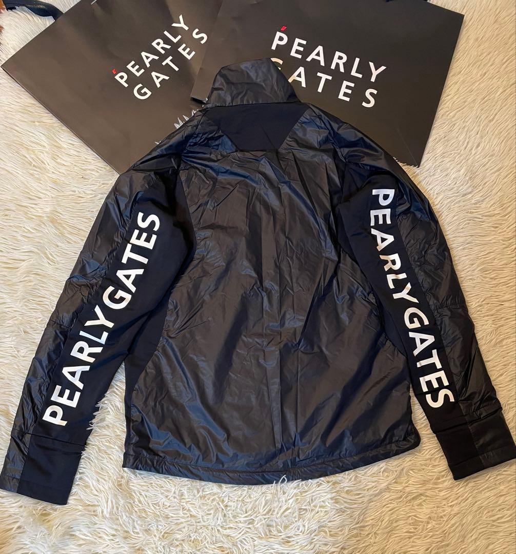 パーリーゲイツ冬春ナイロンストレッチタフタシレーコンパクト