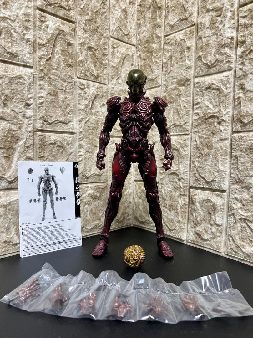 竹谷隆之 縄文傀儡 Enzi 燕脂 Joumon Kugutu 1000toys - メルカリ