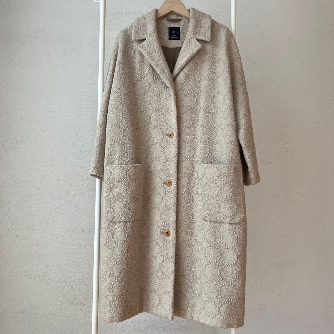 ミナペルホネン tambourine タンバリン ロングコート - メルカリ