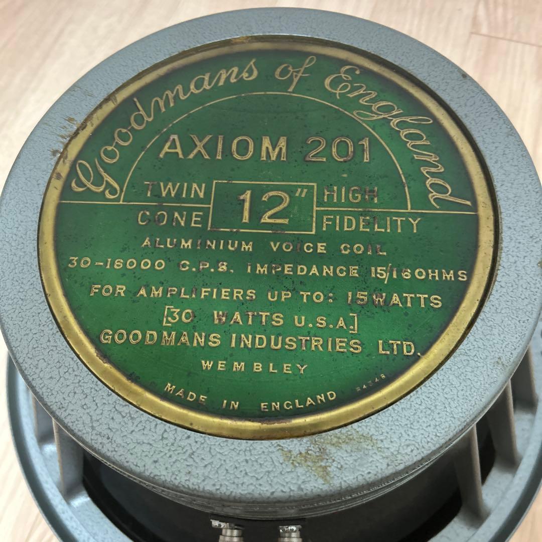 希少✨GOODMANS AXIOM 201 グッドマン スピーカー 1本