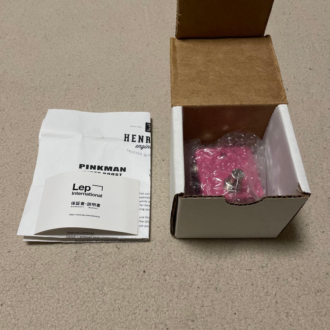 ギター Henretta Engineering Pinkman Dirty Boost