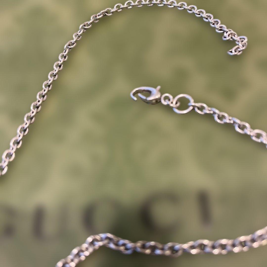 GUCCI グッチ あずきチェーンのみ ネックレス 50cm 留め具訳あり