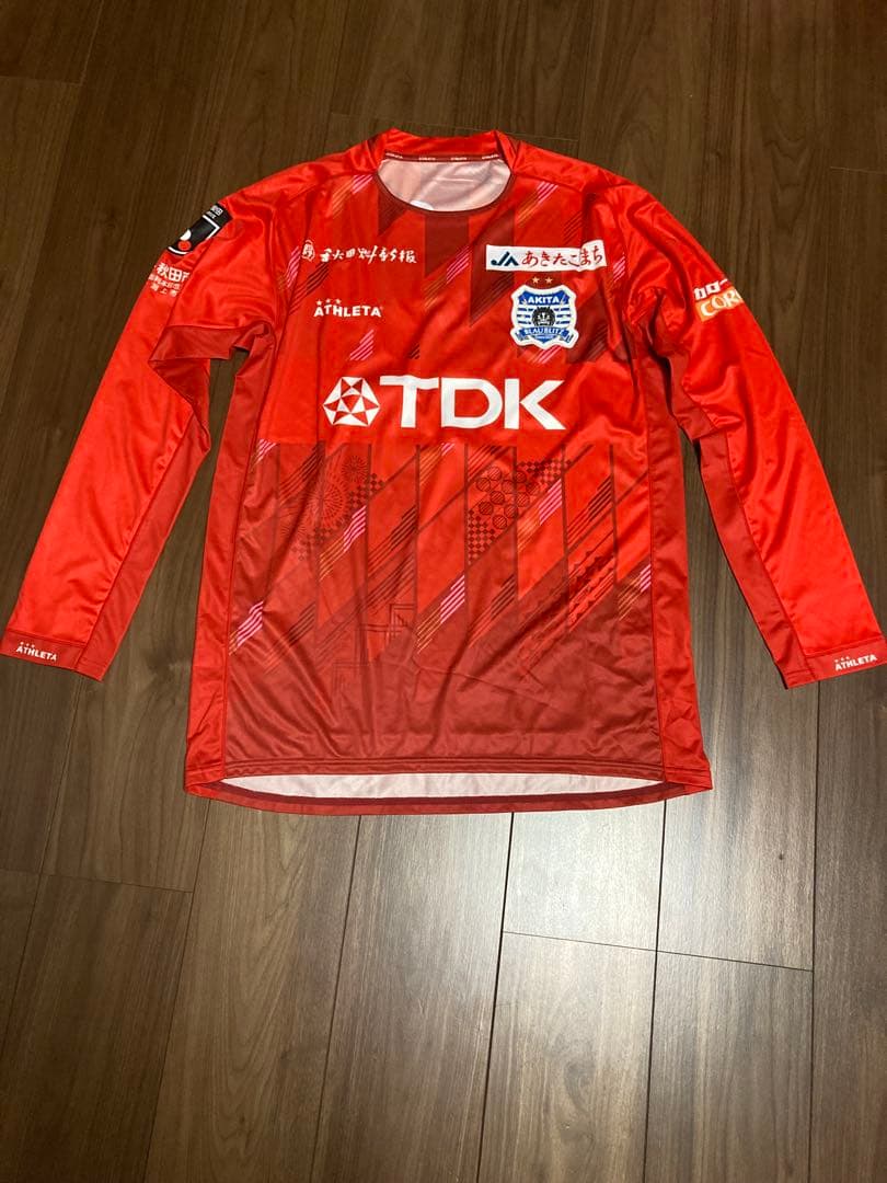 新品未使用に近い　ブラウブリッツ秋田 ユニフォーム　キーパー　gk 長袖　レッド 2026年最新】ブラウブリッツ秋田 ユニフォームの人気アイテム - メルカリ