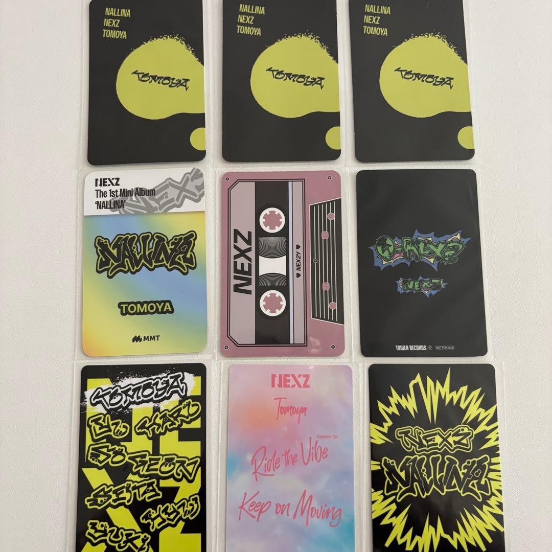 NEXZ トモヤ TOMOYA トレカセット - メルカリ