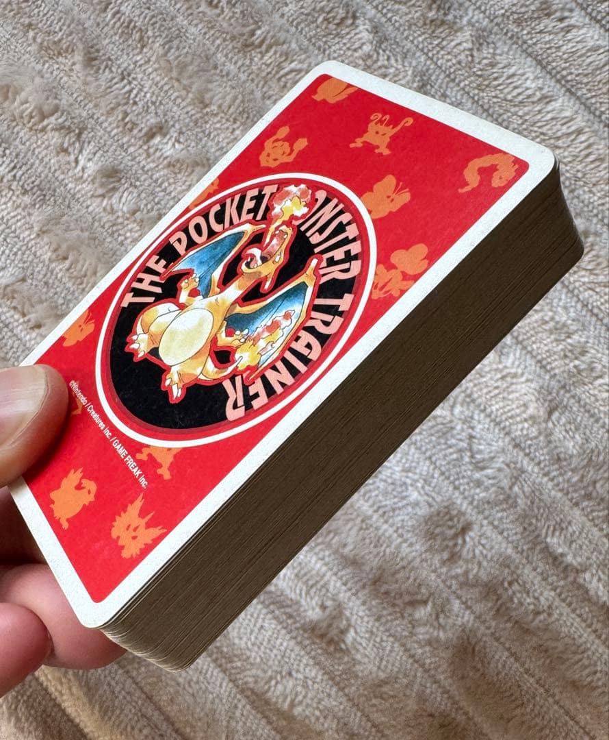 希少』ポケモン トランプ 赤 リザードン - メルカリ