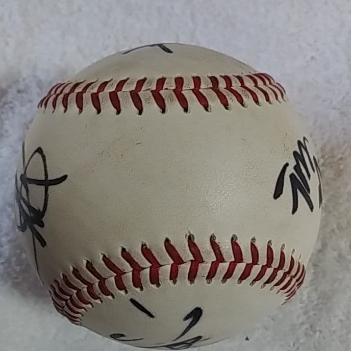 高橋一三 牛島一彦 屋鋪要 江本孟紀 直筆サインボール - メルカリ