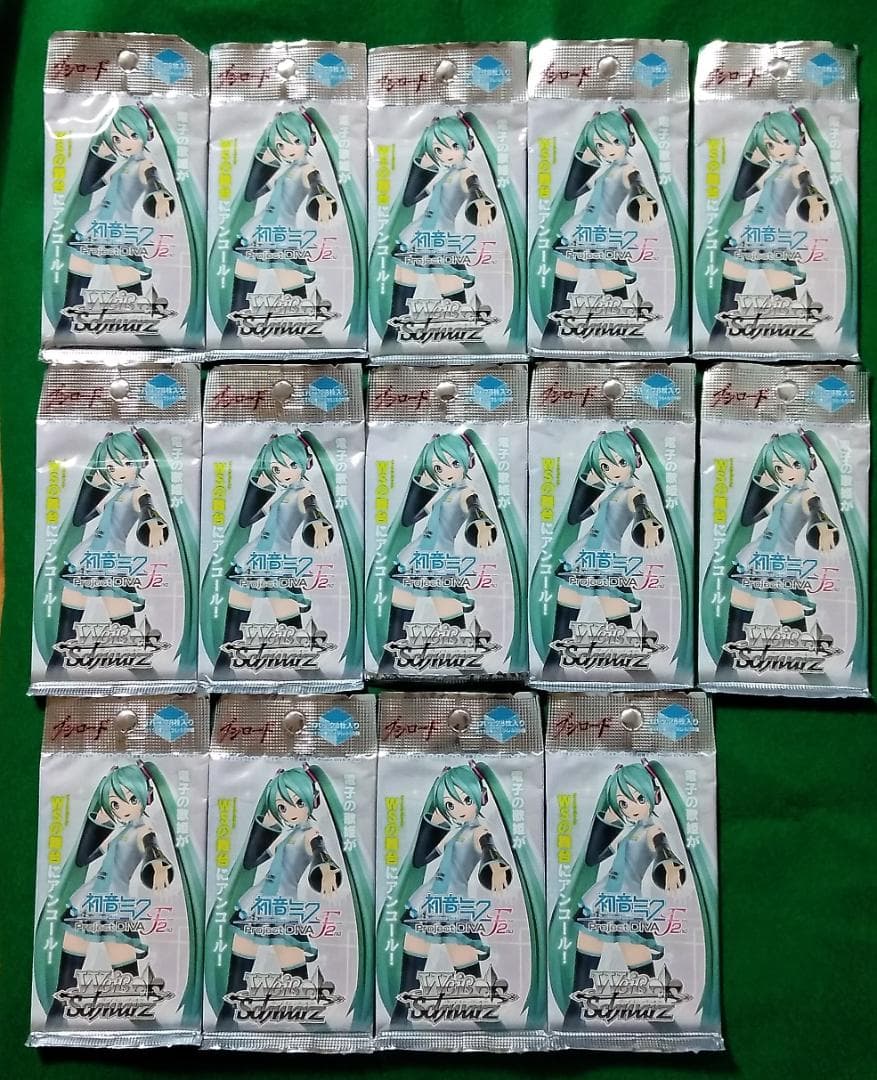 ヴァイスシュヴァルツ 初音ミク カード TCG トレカ 未開封20パック