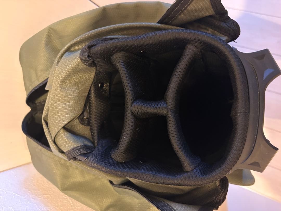 超軽量キャディバッグ　1.7kg MAXCAT カーキ