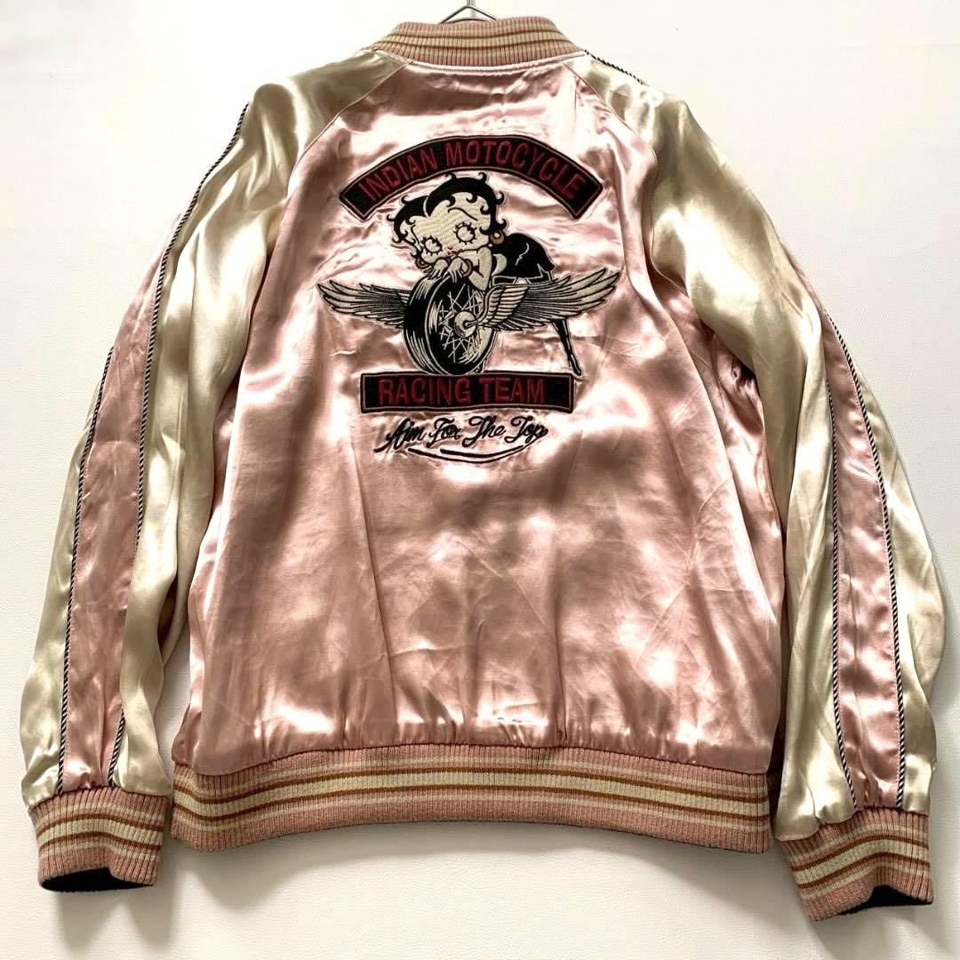 またしち様専用】インディアン×ベティブープ リバーシブル 刺繍