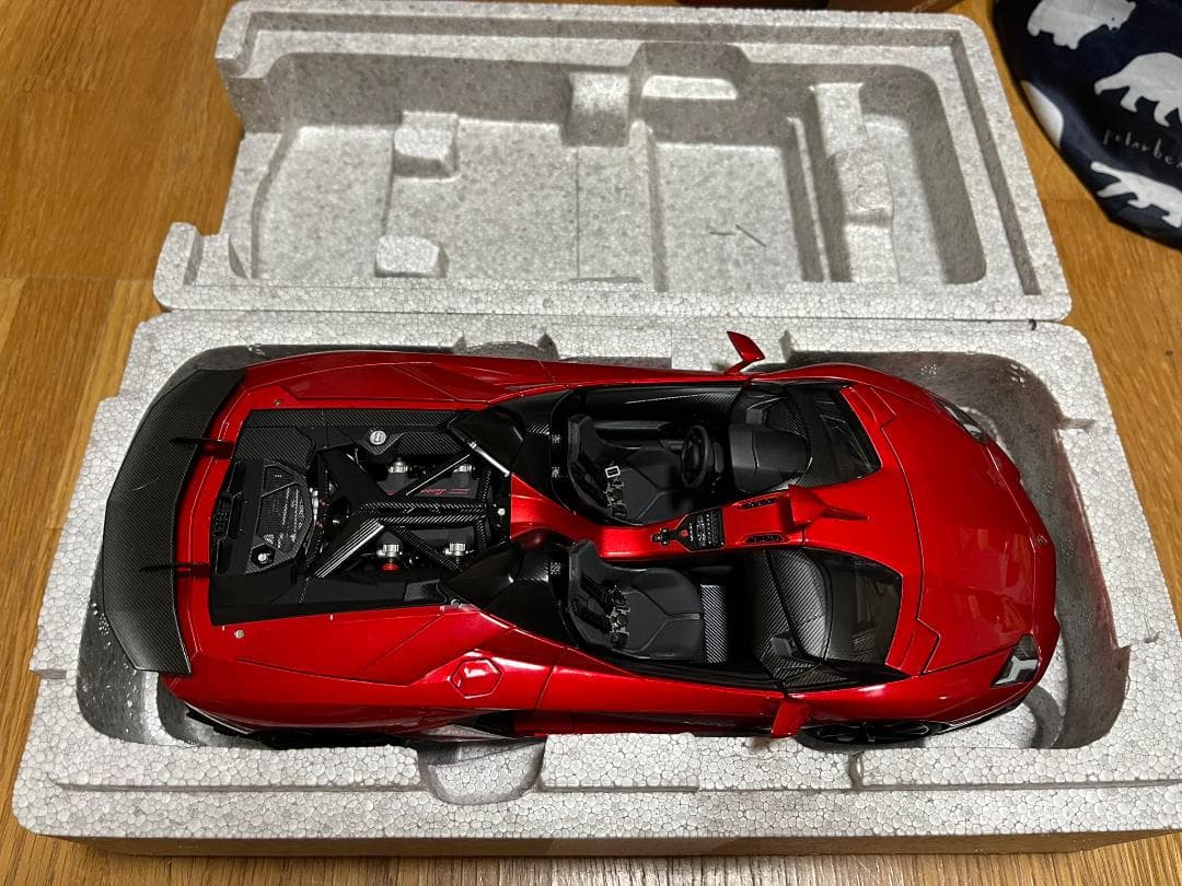 AUTOart ランボルギーニ アヴェンタドール J メタリックレッド - メルカリ
