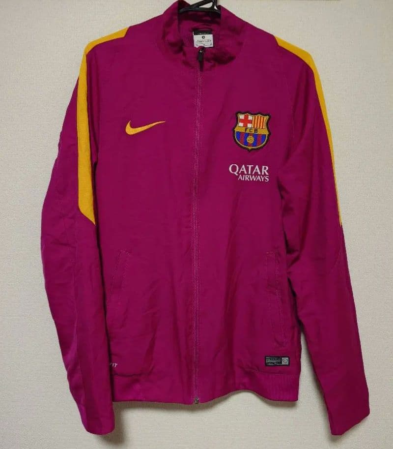 美配色 Nike FC Barcelona トラックジャケット M - メルカリ