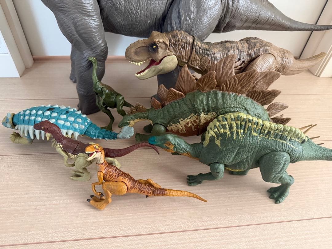 マテル　ジュラシックワールド　８点セット