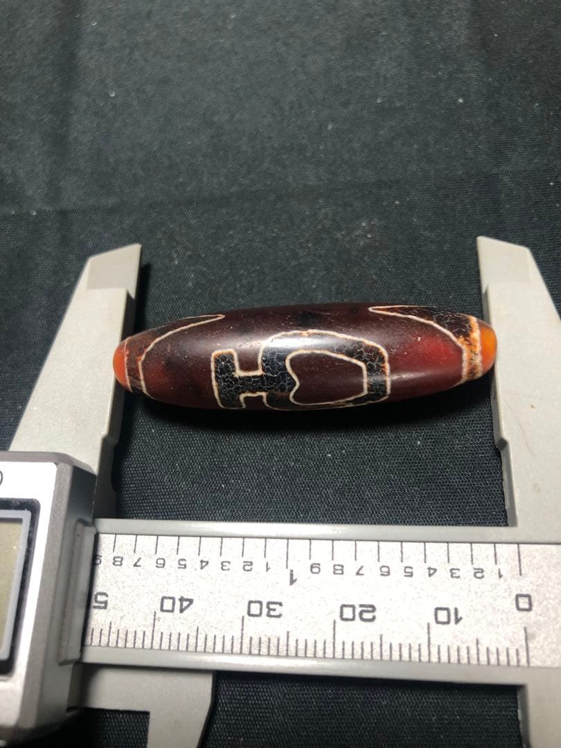 秘蔵上肯紅天珠‼️西蔵老礦紅玉髄特殊水蓮華如意