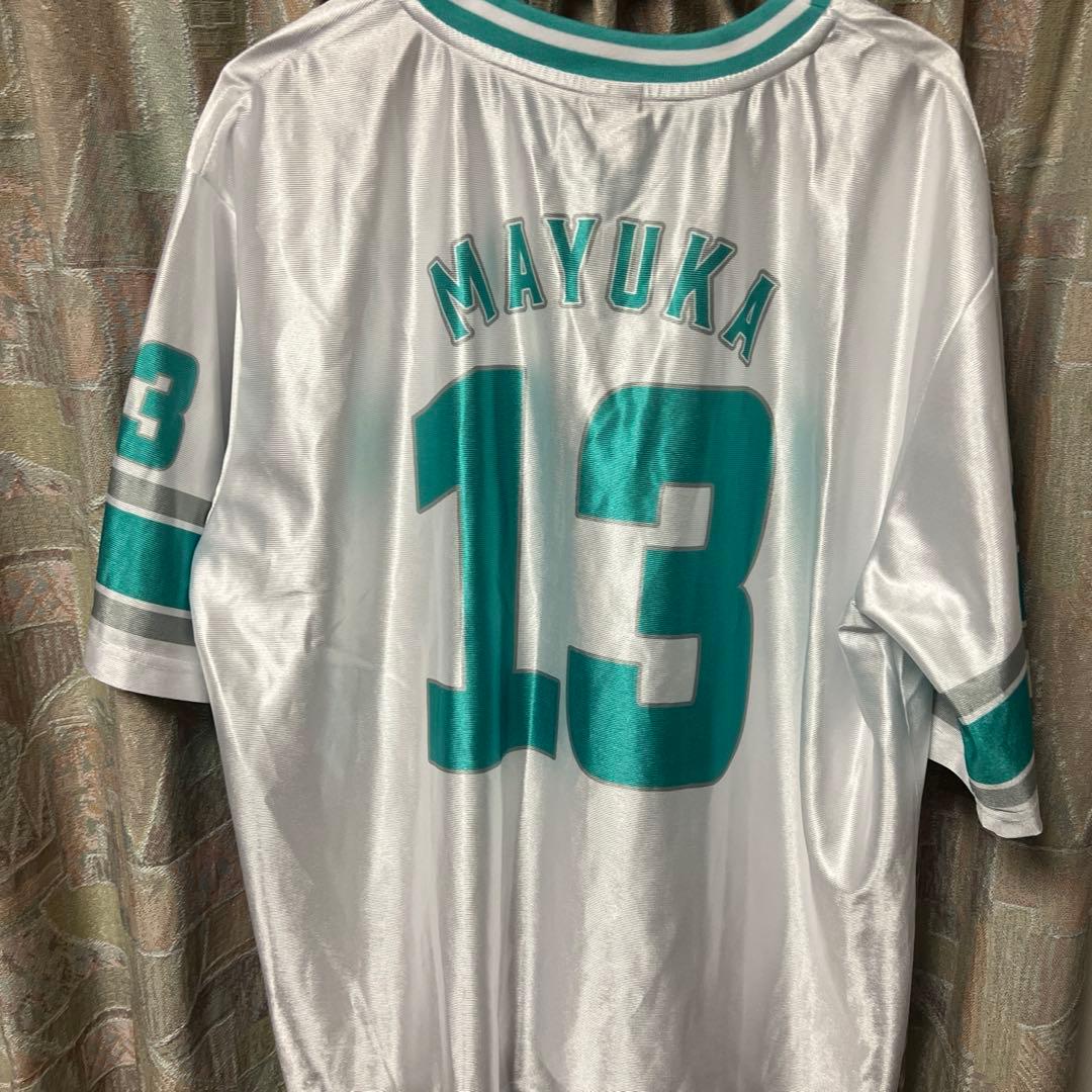 NiziU マユカ ユニフォームTシャツ Lサイズ - メルカリ