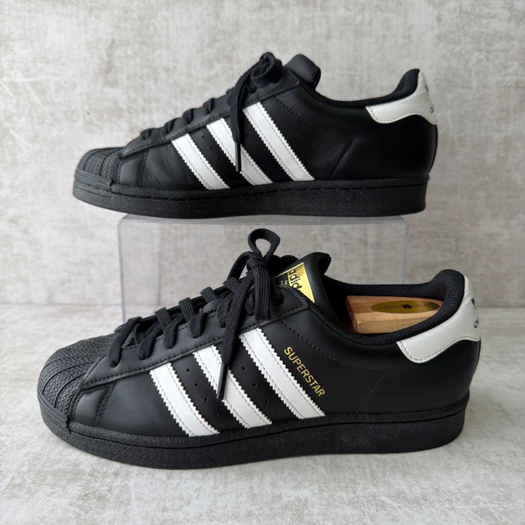 ⭐️美品⭐️adidas SUPERSTAR スーパースター 26.5cm 黒×白
