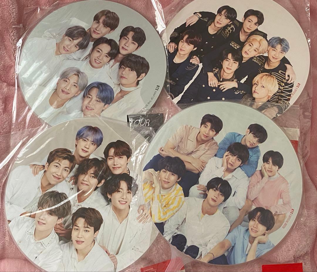 BTS 集合うちわ ALLうちわ 4枚セット - メルカリ