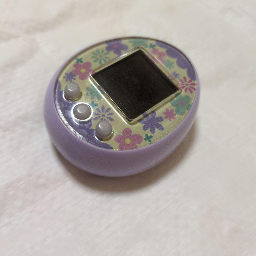 たまごっちみーつ　パステル　ラベンダー 花柄　パープル