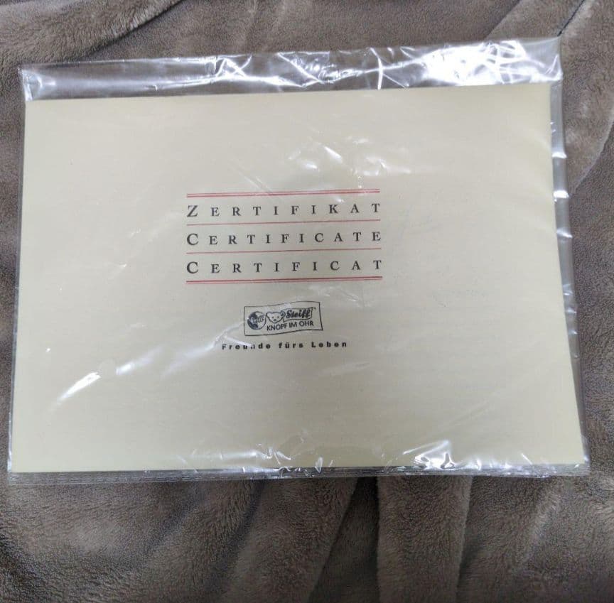 シュタイフ　バカラ　ぬいぐるみ　テディベア