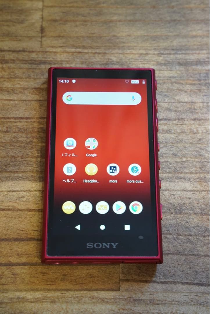 SONY NW-A105 16GB レッド - メルカリ