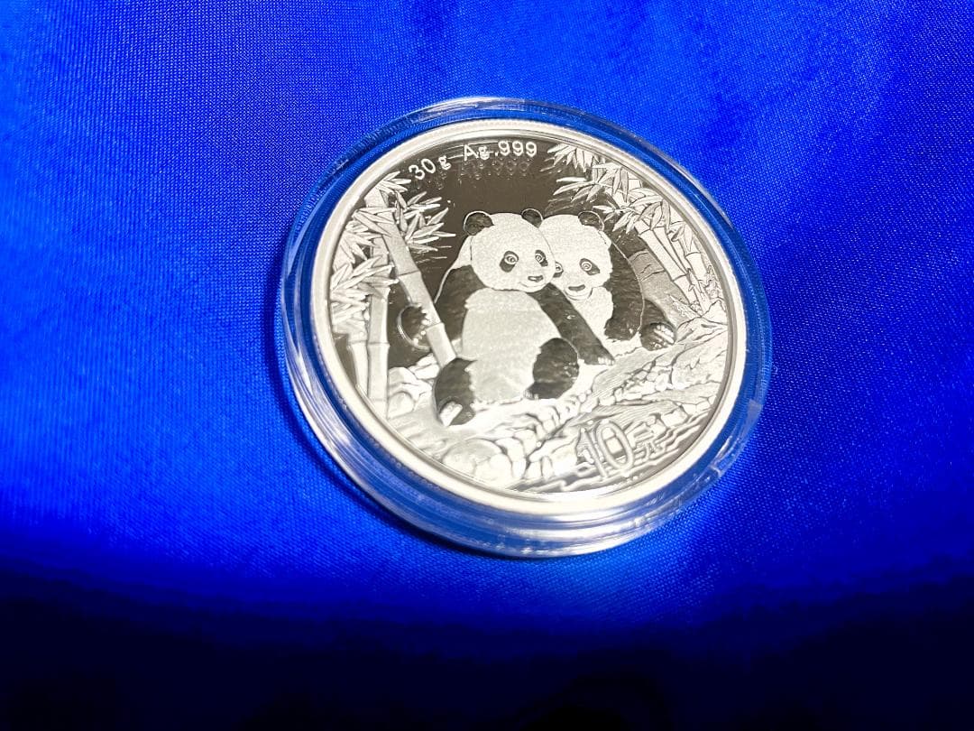 2026 (新品未使用) 中国 パンダ銀貨 30g10元 (カプセル入) 173 - メルカリ