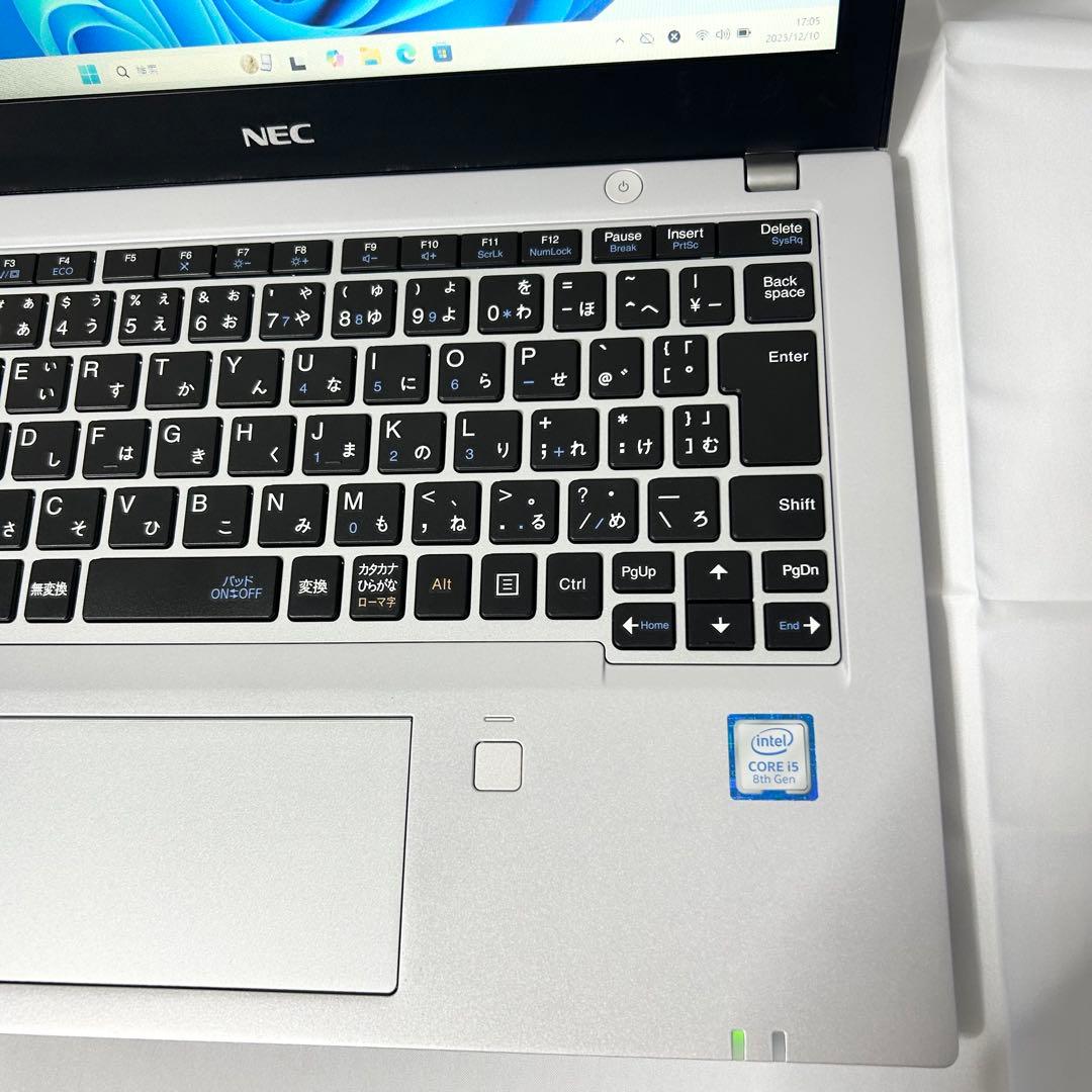 NEC ノートパソコン SSD256 Win11 Corei5 PC A44