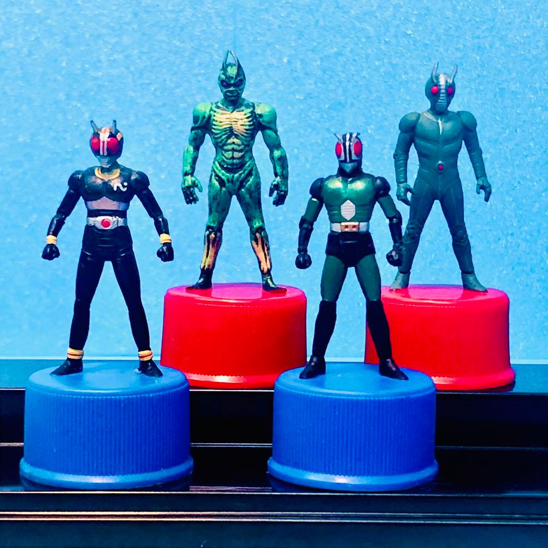 非売品】仮面ライダーボトルキャップフィギュア20体セット - メルカリ