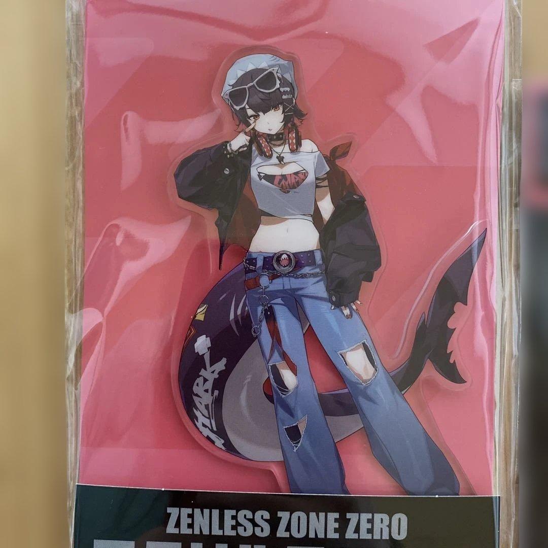 4点 エレン ジョー ファミマ限定 ゼンゼロ アクスタアクキー缶バッジ