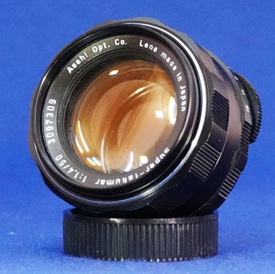 3097309　貴重フレア出現　美品！Super-Takumar　F1.4/50