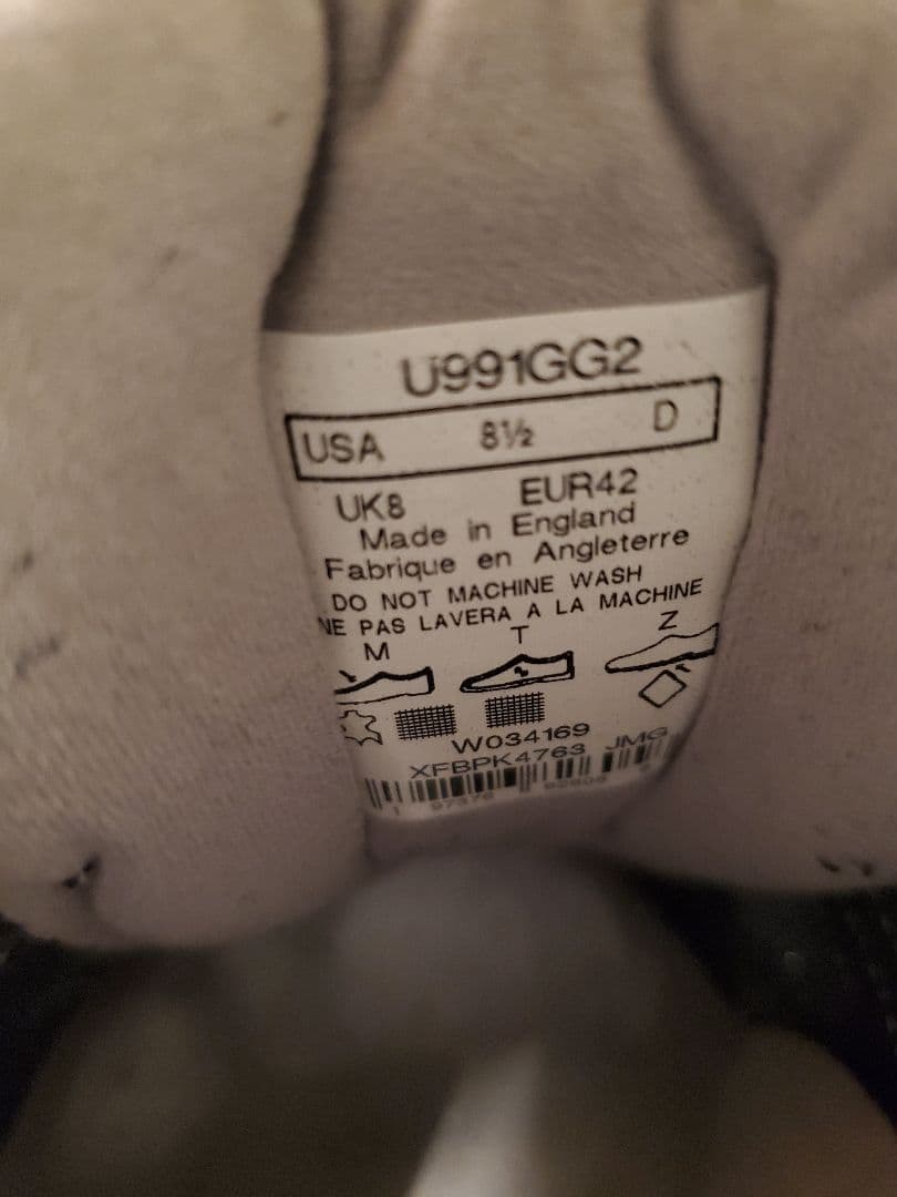 New Balance／Made in UK 991 v2 GG2 26.5cm