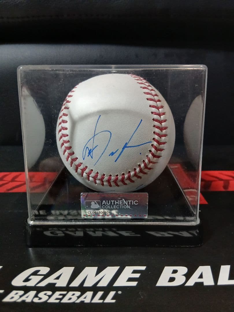 大谷翔平 山本由伸 佐々木朗希 直筆サインボール ドジャース 3選手