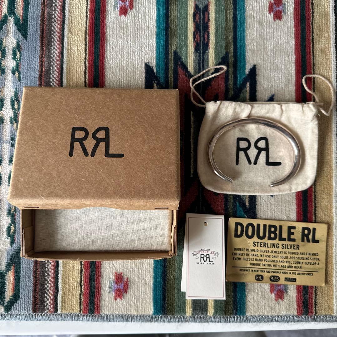 RRL Hammered Sterling Silver Cuff バングル - メルカリ