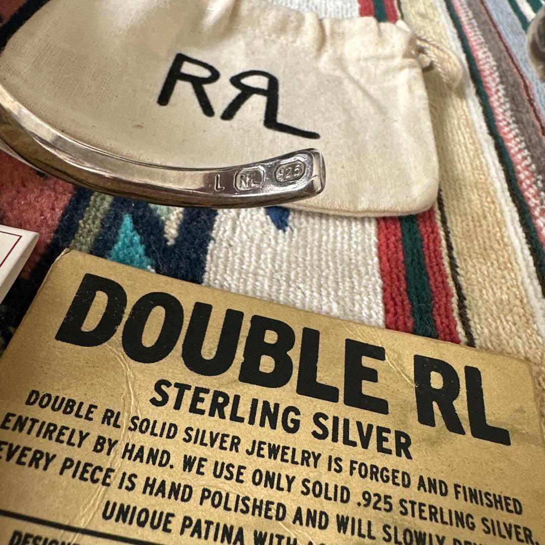 RRL Hammered Sterling Silver Cuff バングル - メルカリ