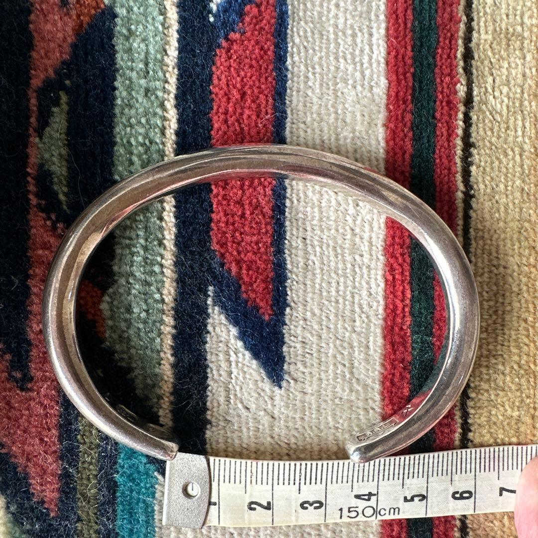RRL Hammered Sterling Silver Cuff バングル - メルカリ