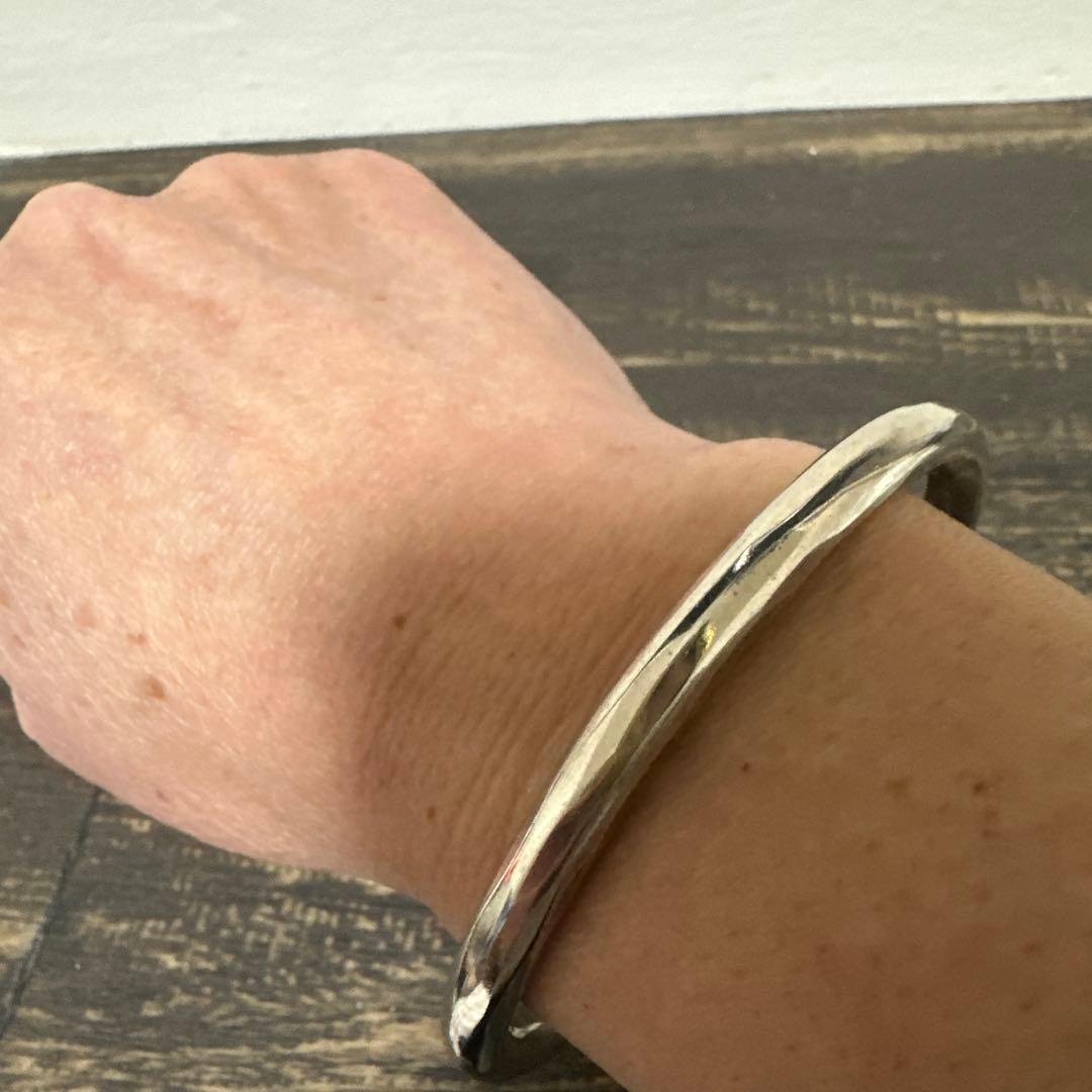 RRL Hammered Sterling Silver Cuff バングル - メルカリ
