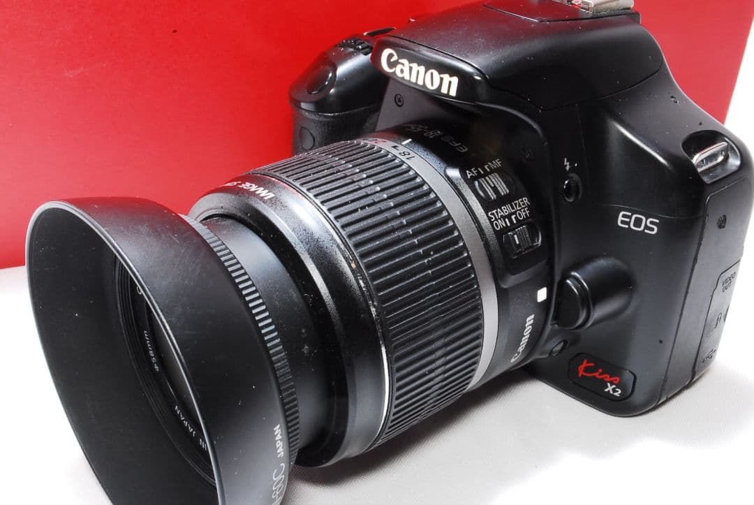 ☆夏の思い出を切り取ろう☆Canon Kiss X2レンズキット☆おまけ付き